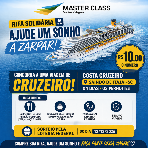 Ação Viagem Formandos 2026